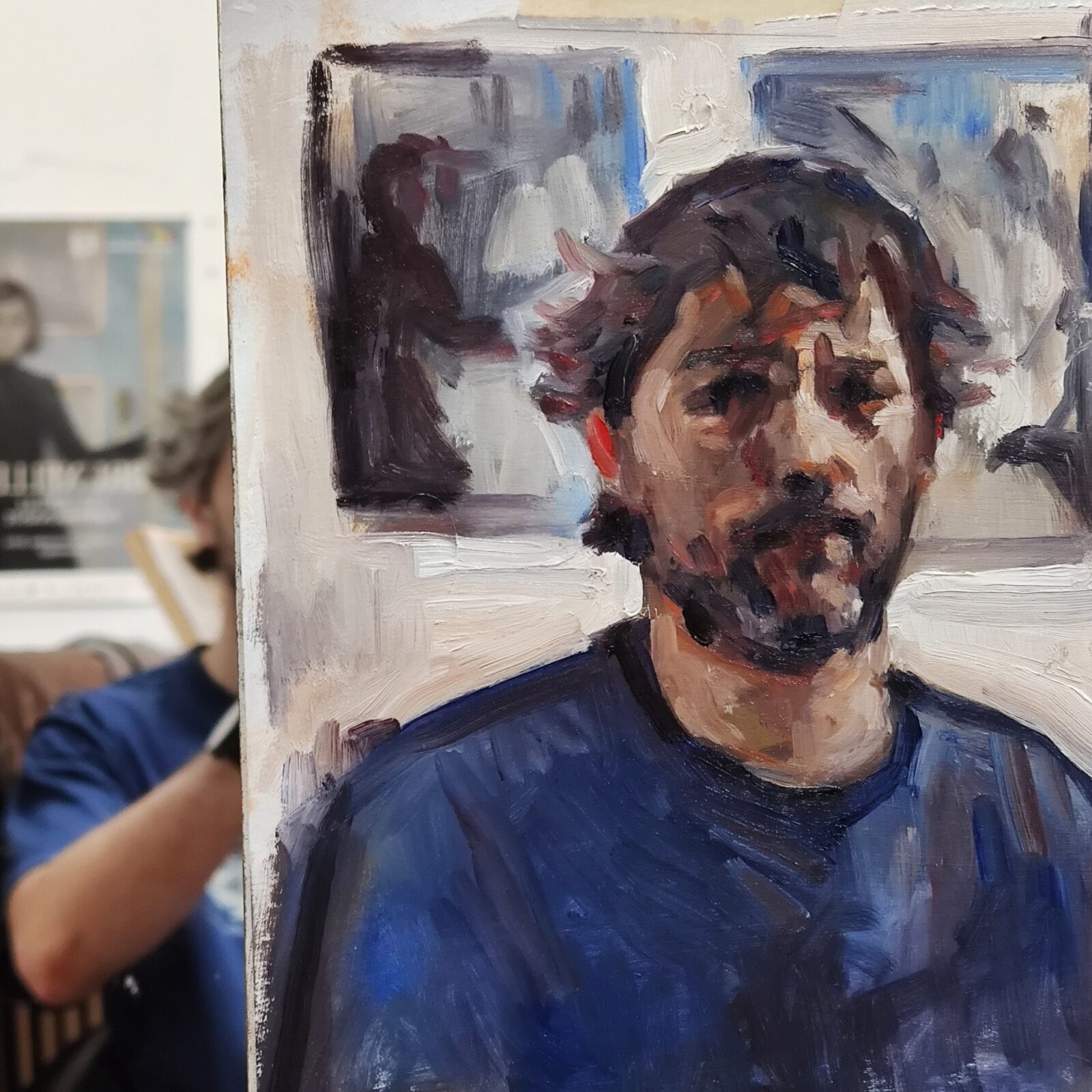 autoportrait Matthieu Bourgade
